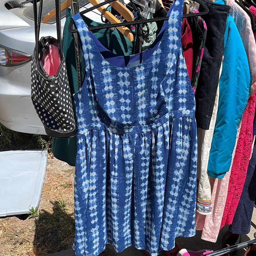 Cute Tie-Dye Style Dress